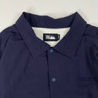 stacks bookstore × FIRST DOWN / コラボ 刺繍ロゴコーチジャケット ネイビー SIZE:XL