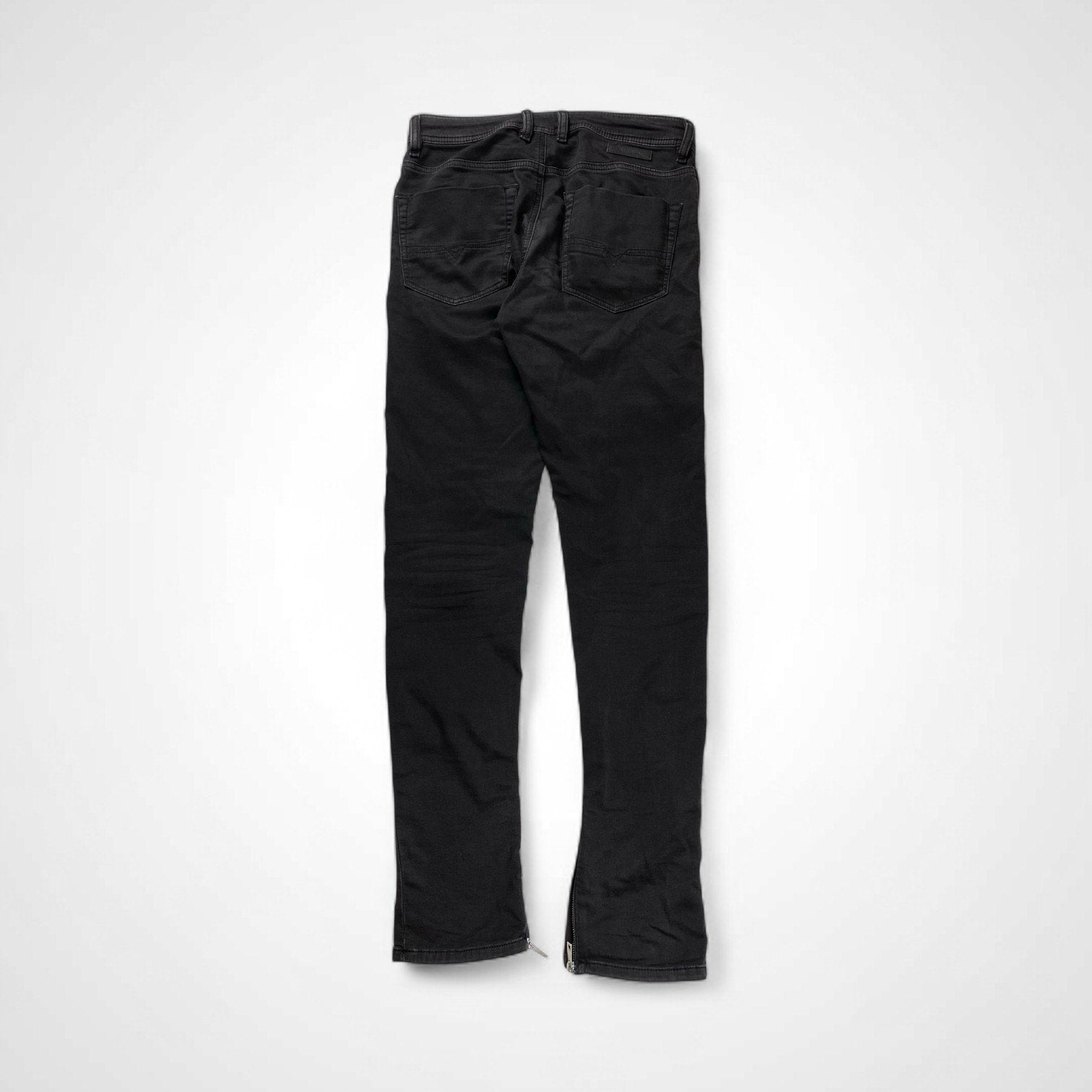 DIESEL ディーゼル / DEEPZIP-NE ジョグジーンズ ブラック 参考定価：45,000程度 SIZE:26