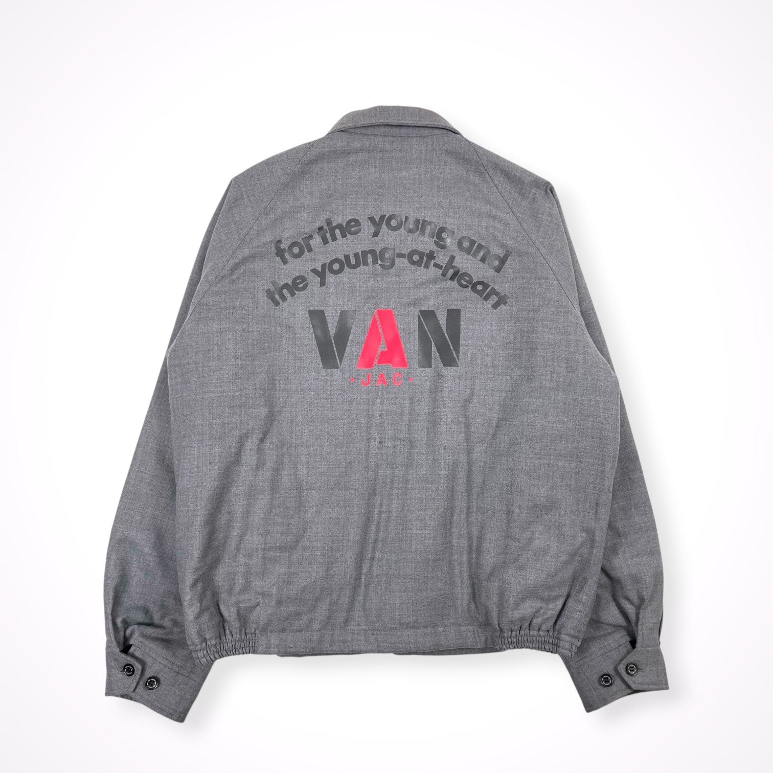 VAN JACKET / スウィングトップ＜ストレッチサキソニー＞ 参考定価：29,000+tax SIZE：L