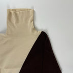 Gianangeli Knitwear Factory ジャンアンジェリ・ニットウェア・ファクトリー / カシミヤタートルネックニット 2トーン SIZE:42