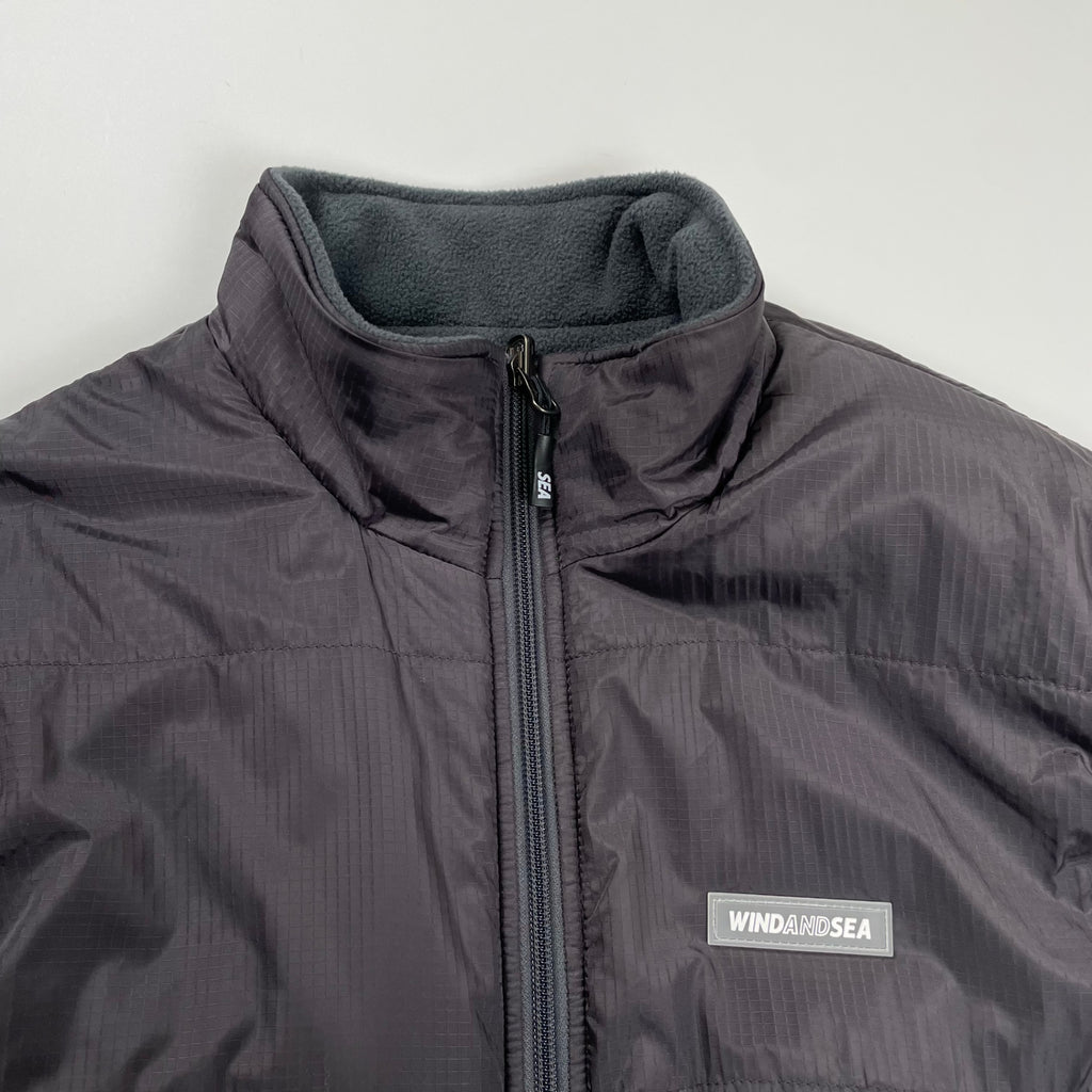 WIND AND SEA ウィンダンシー / リバーシブル インサレーションベスト SIZE：M