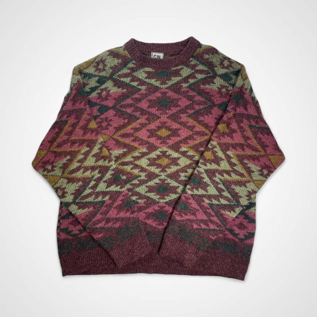 VINTAGE ヴィンテージ / 古着アルパカMIXニット イタリア製 SIZE:L