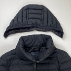 HERNO LAMINAR ヘルノ ラミナーシリーズ / 2WAYダウンコート ブラック 参考定価：150,000程度 SIZE:42