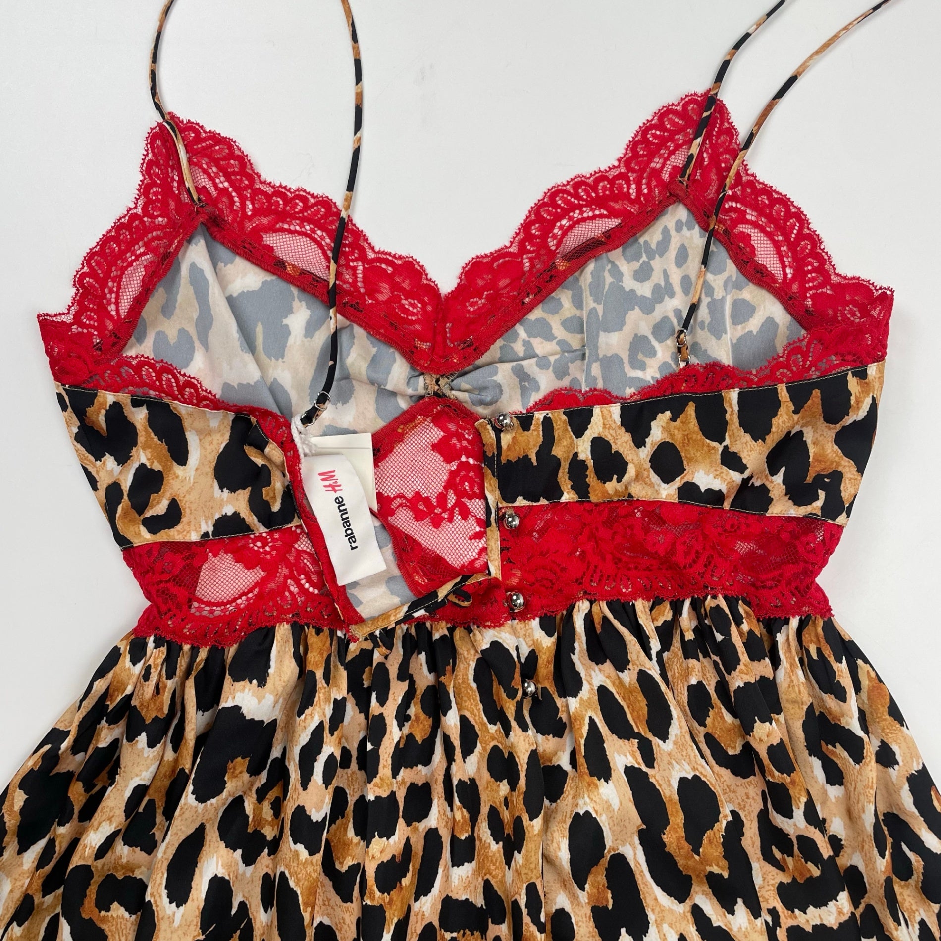 rabanne × H&M ラバンヌ / コラボ レオパードキャミドレス SIZE:36(S程度)