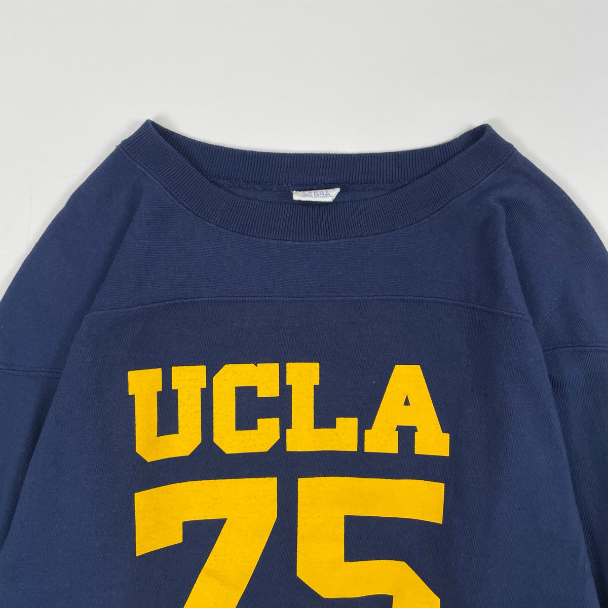 Champion True to archive / 復刻 UCLA75 フットボールTEE SIZE:L