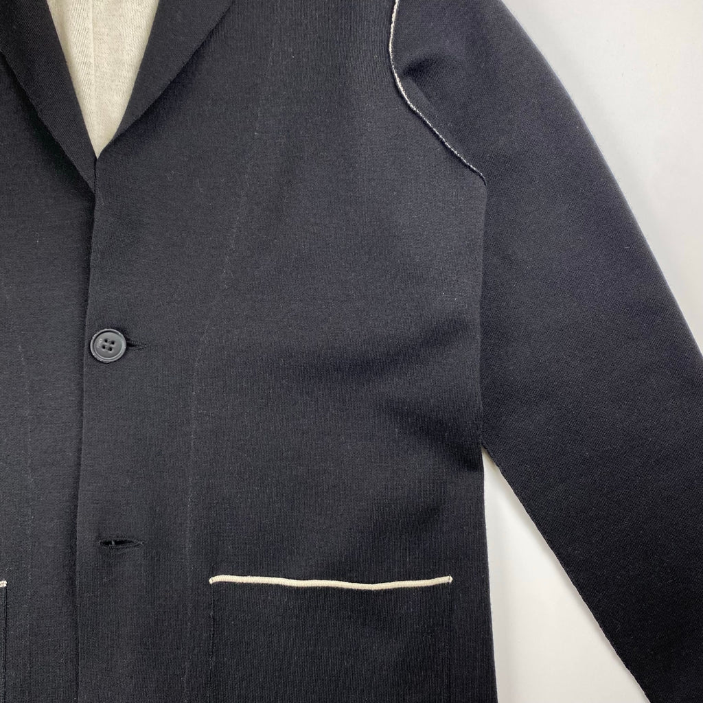 FENDI フェンディ / ニット バイカラー ジャガード ジャケット MADE IN ITALY SIZE:48（L程度）