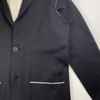 FENDI フェンディ / ニット バイカラー ジャガード ジャケット MADE IN ITALY SIZE:48（L程度）