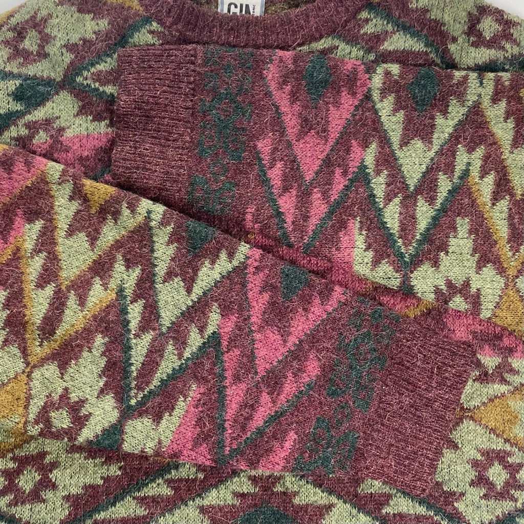 VINTAGE ヴィンテージ / 古着アルパカMIXニット イタリア製 SIZE:L