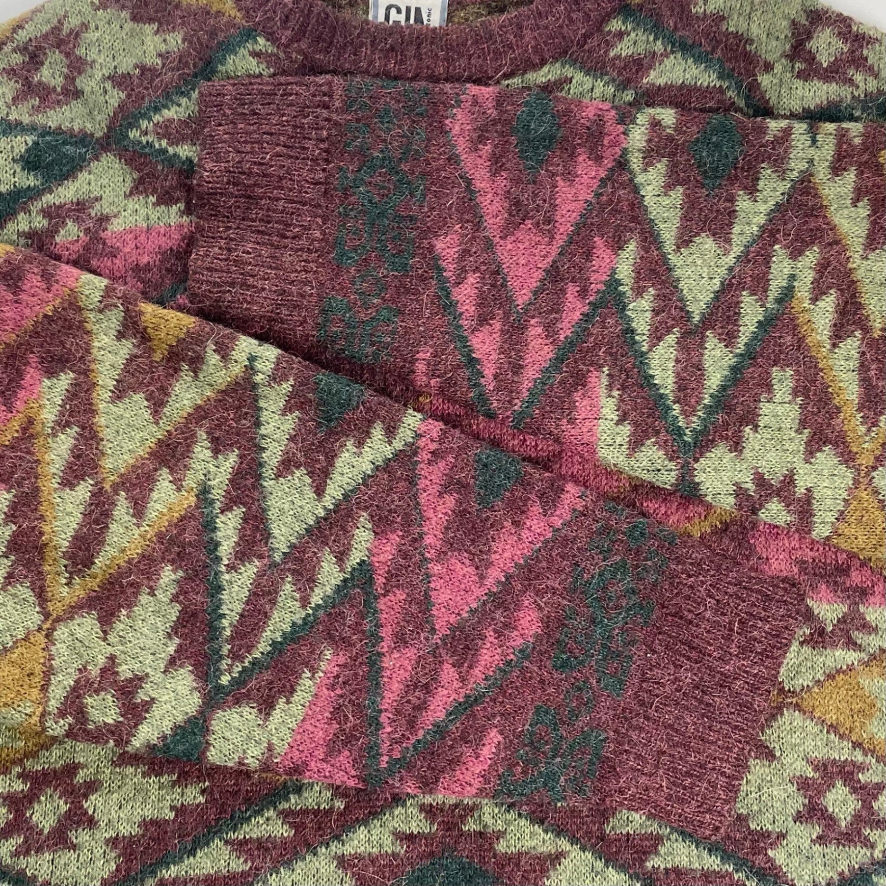 VINTAGE ヴィンテージ / 古着アルパカMIXニット イタリア製 SIZE:L