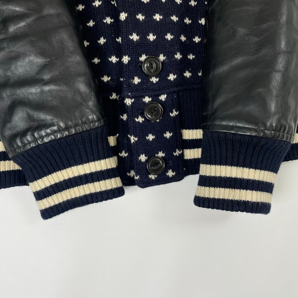 JUNYA WATANABE COMME des GARCONS MAN / 11AW ノルディック切替スタジャン SIZE:S