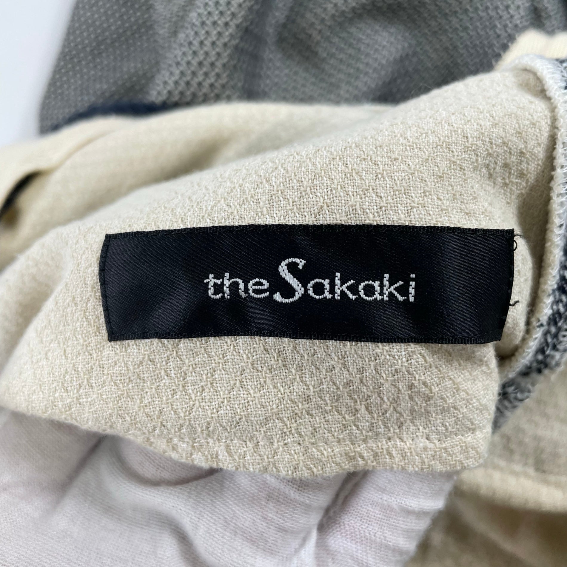 The SAKAKI / インディゴ染め袴ワイドパンツ 参考定価：35,000程度 SIZE:M