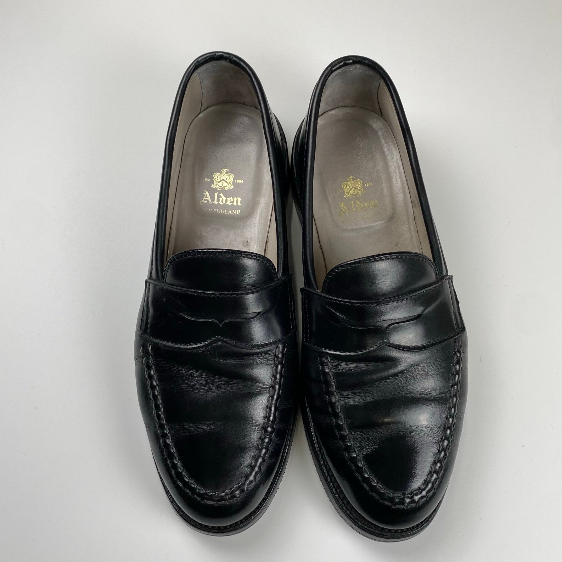 【メンテナンス済】 Alden オールデン / Penny Loafer コインローファー 99267 参考定価：159,000+tax SIZE：8 1/2 D width（約26.5cm）