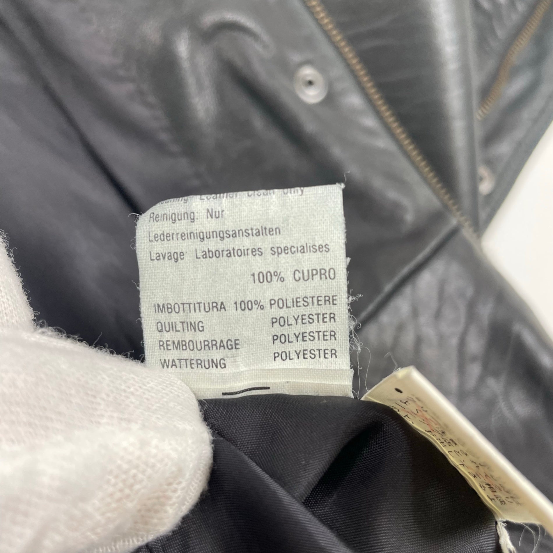 BALLY バリー / ヴィンテージ短丈レザーブルゾン 参考定価：300,000程度 SIZE：46