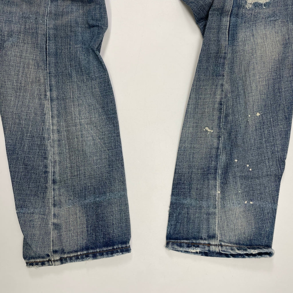 BIT BLUE ビットブルー / 立体裁断 デニムパンツ SIZE:1
