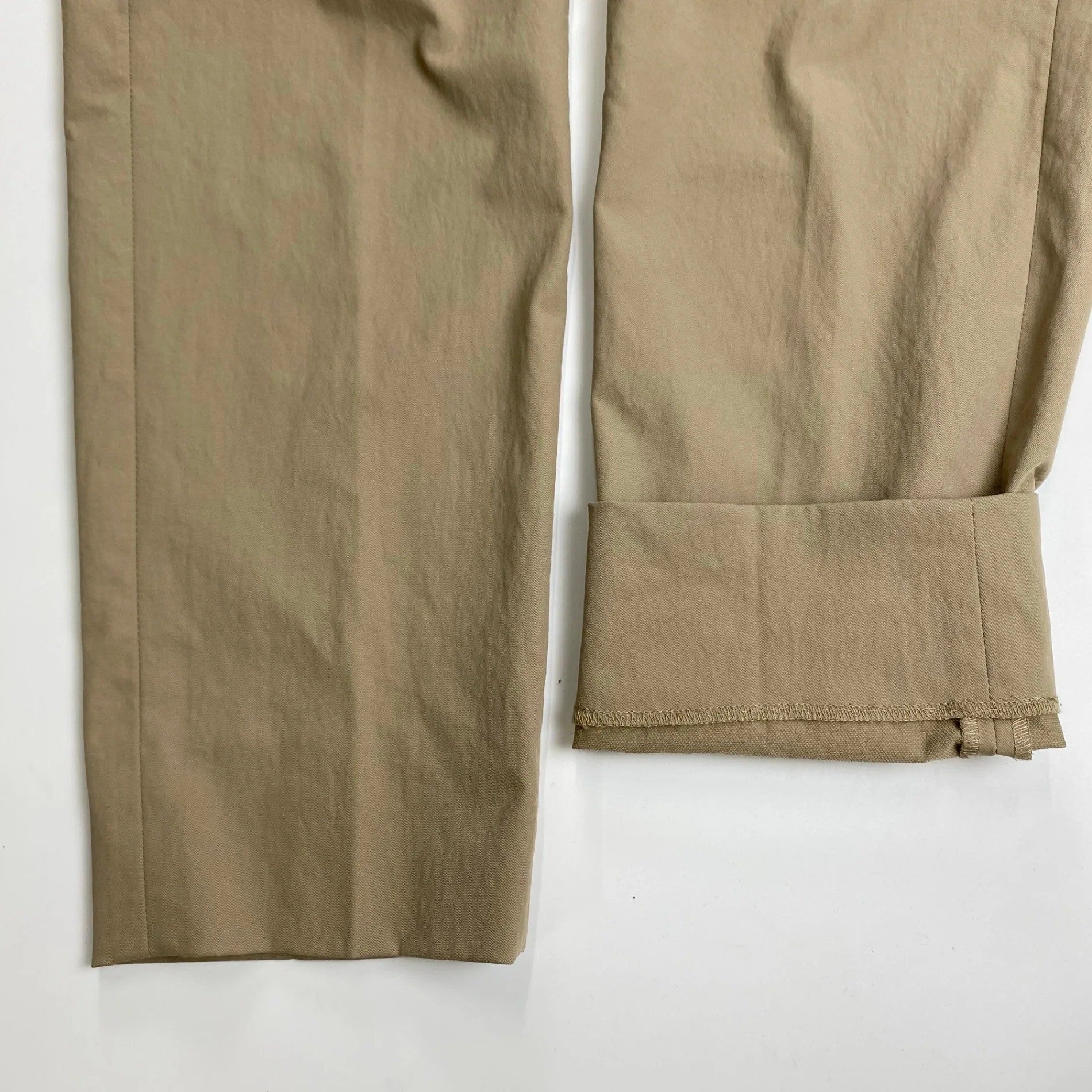 PRADA プラダ / テーパードスラックス ベージュ ポリエステル100％ SIZE:S