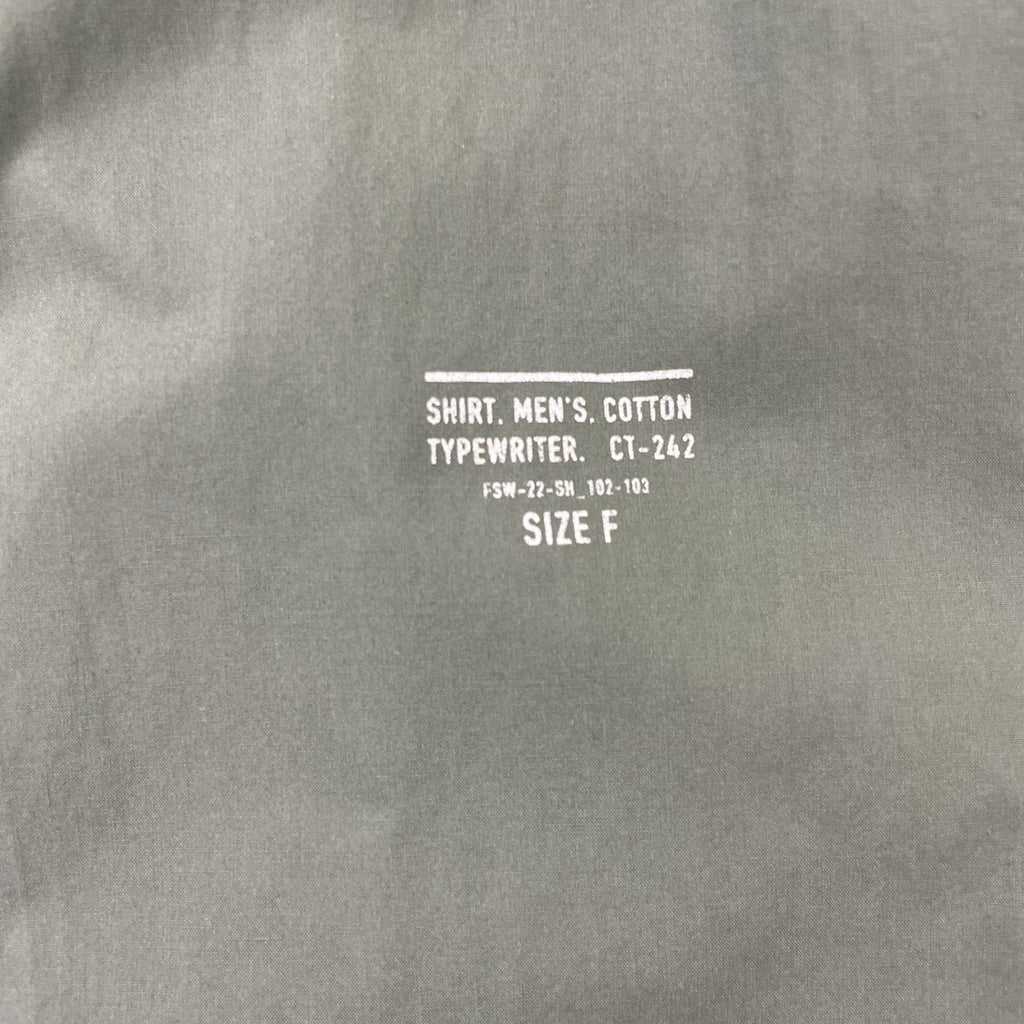 Fresh Survice / CORPORATE S/S REGULAR COLLAR SHIRT 参考定価：14,000+tax SIZE:FREE