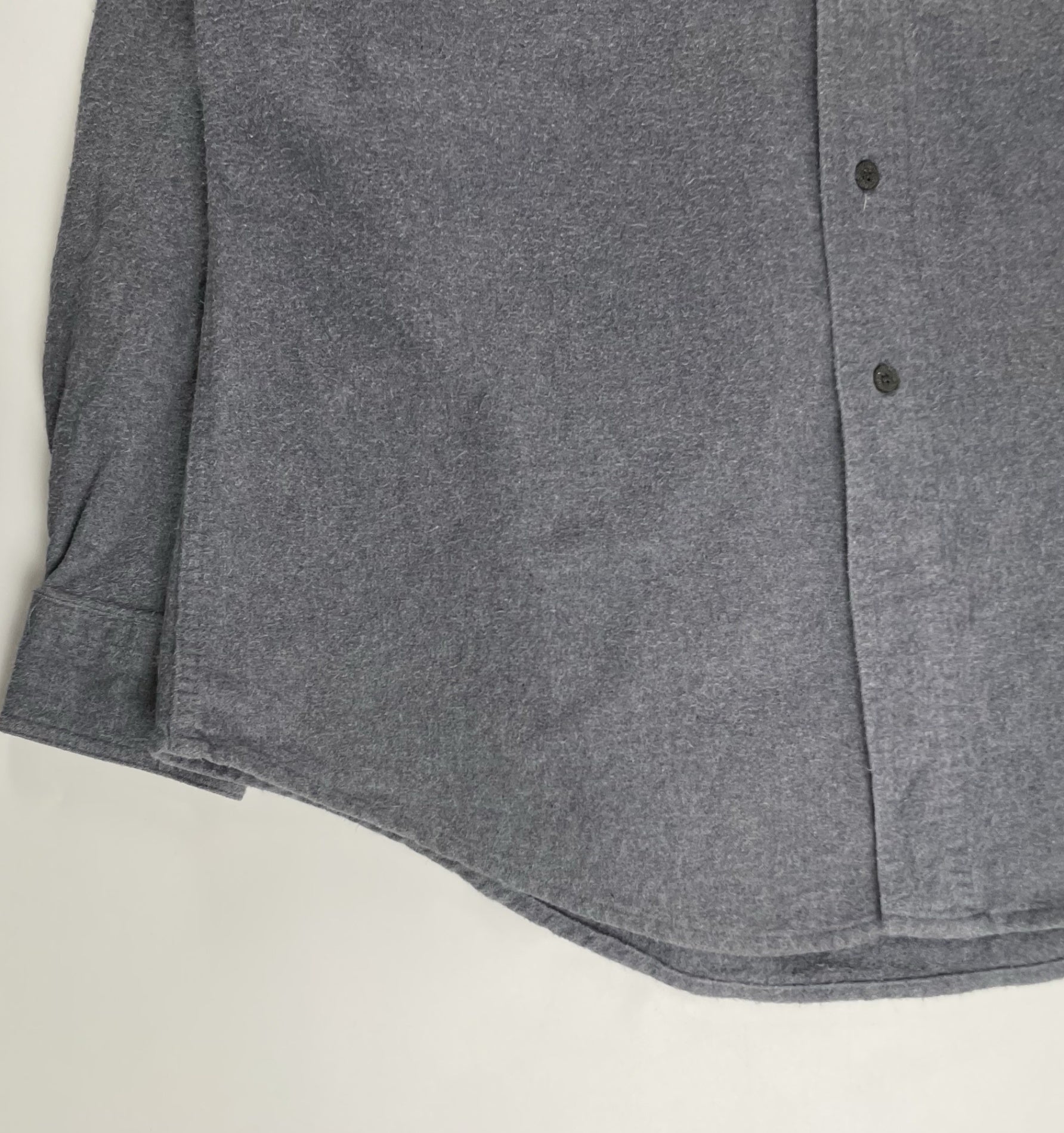 Woolrich ウールリッチ / 00s シャモアシャツ 企業ロゴ SIZE:L