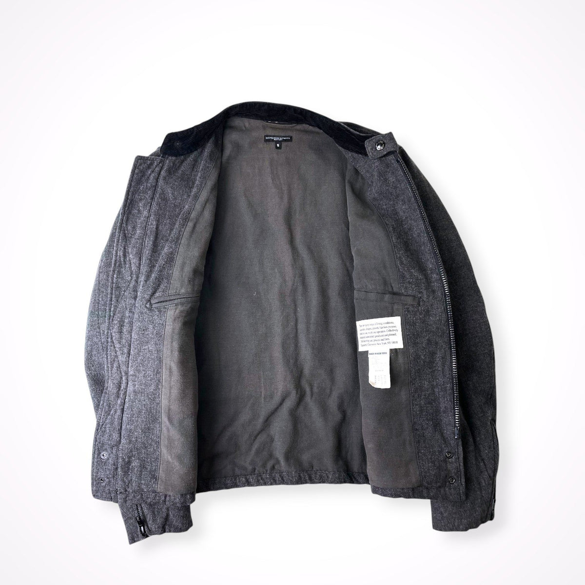ENGINEERED GARMENTS / コットンモールスキンHBTジャケット 参考定価：60,000程度 SIZE:S