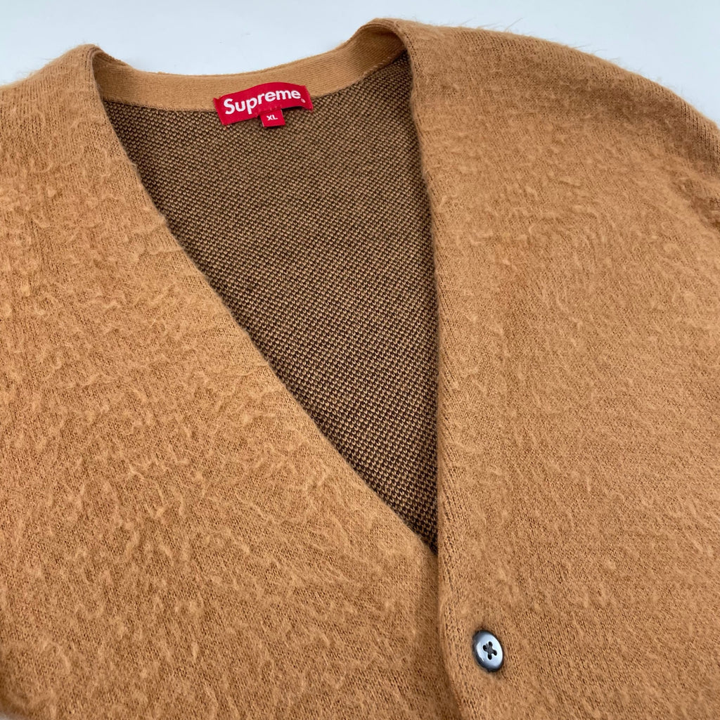 Supreme / brushed checkerboard cardigan 21SS SIZE:XL