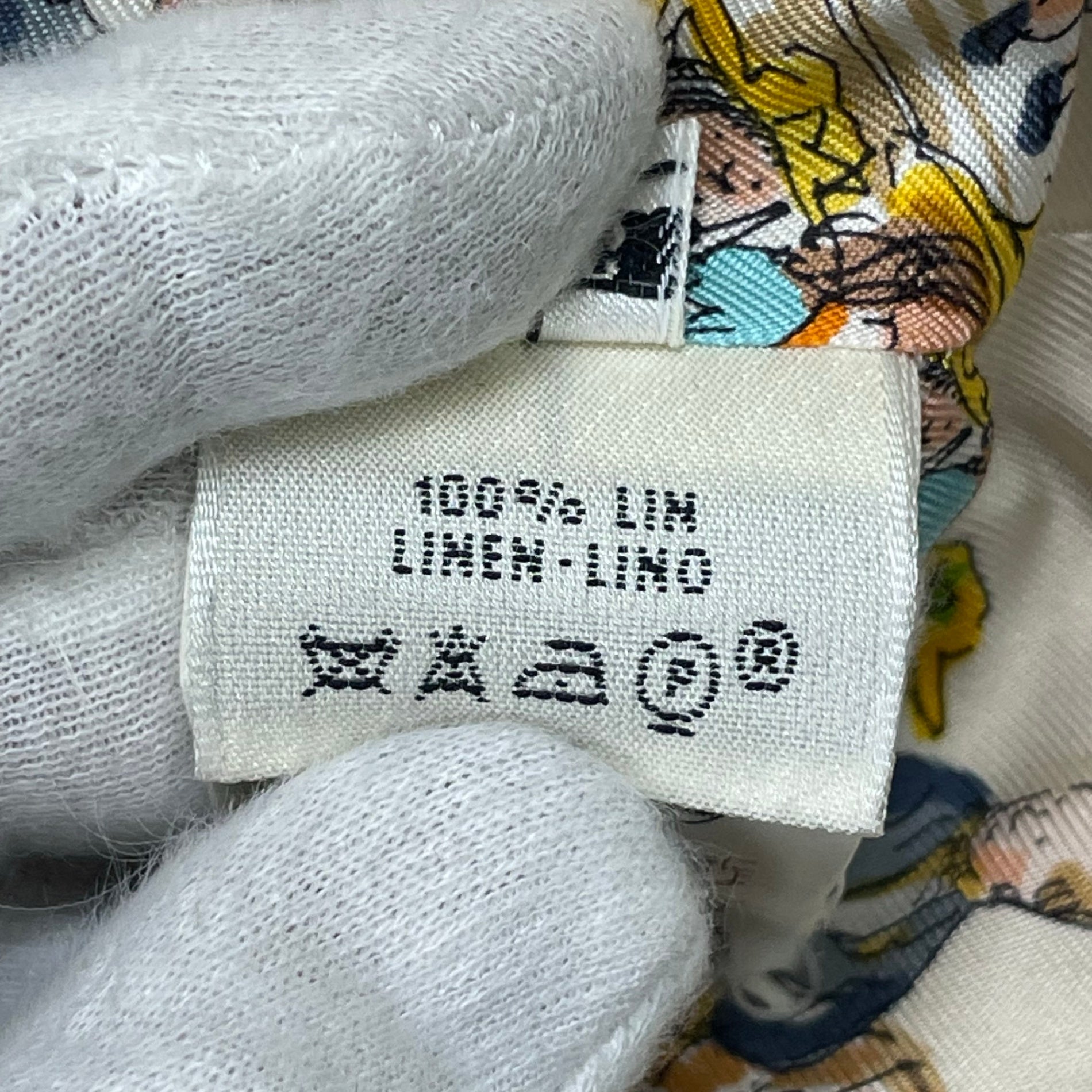 HERMES エルメス / カレライニング リネンデニムジャケット ゴルチエ期 参考定価：520,000程度 SIZE：36