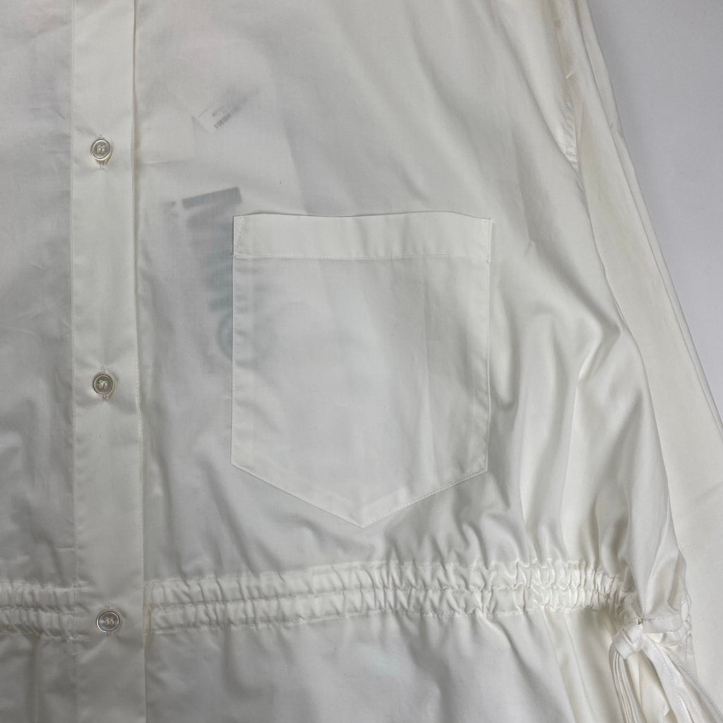 MM6 Maison Margiela エムエムシックス メゾン マルジェラ / WHITE SHIRT DRESS ホワイトシャツドレス 21AW 未使用品 参考定価：70,000程度  SIZE:S