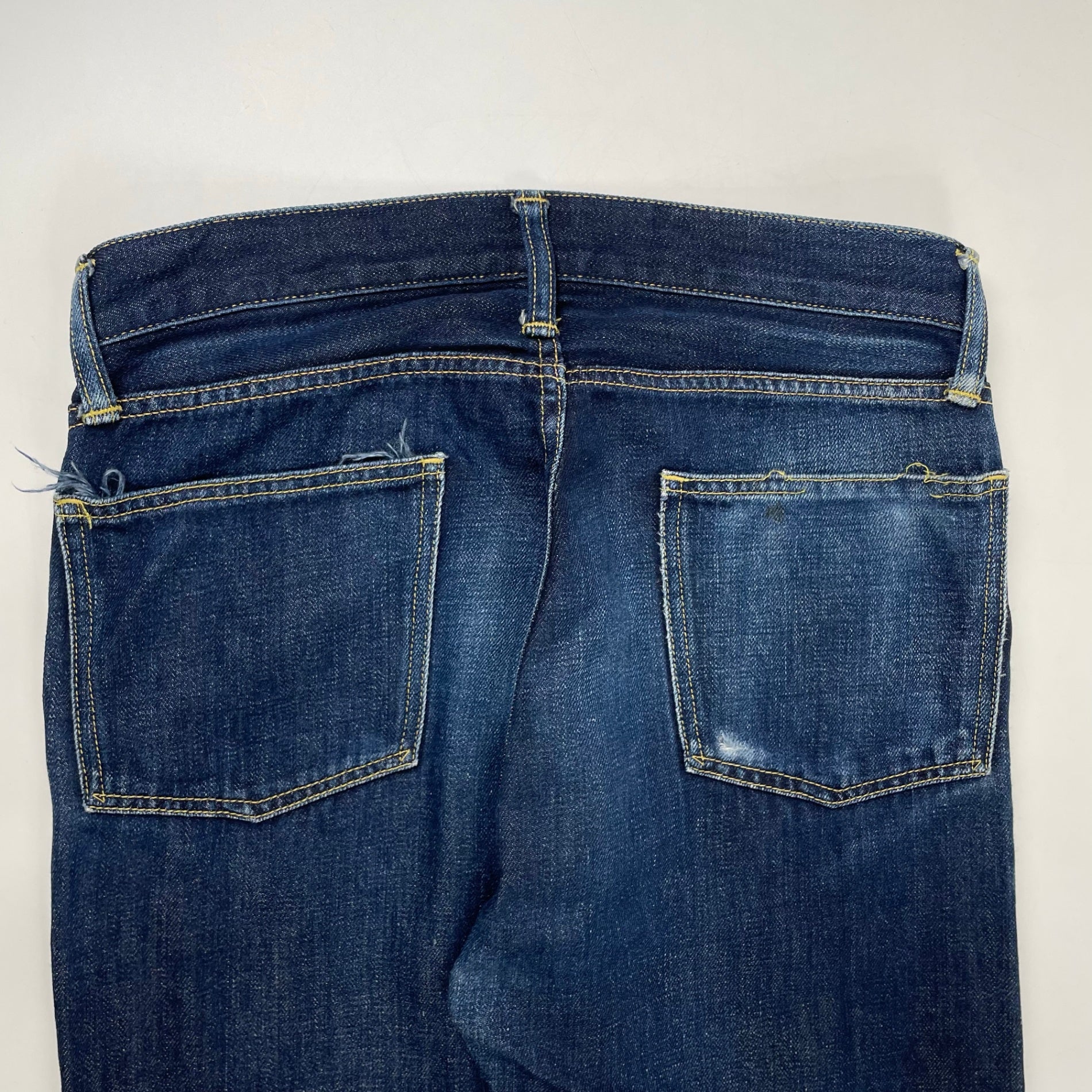 COMME des GARCONS HOMME / セルビッジデニムパンツ HQ-P058 SIZE:XS
