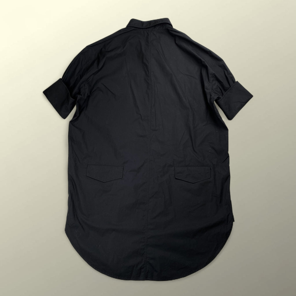 Acne Studios アクネ ストゥディオズ / ビッグシルエットシャツワンピース コットン100％ 金ボタン 参考定価：39,000+tax SIZE:34