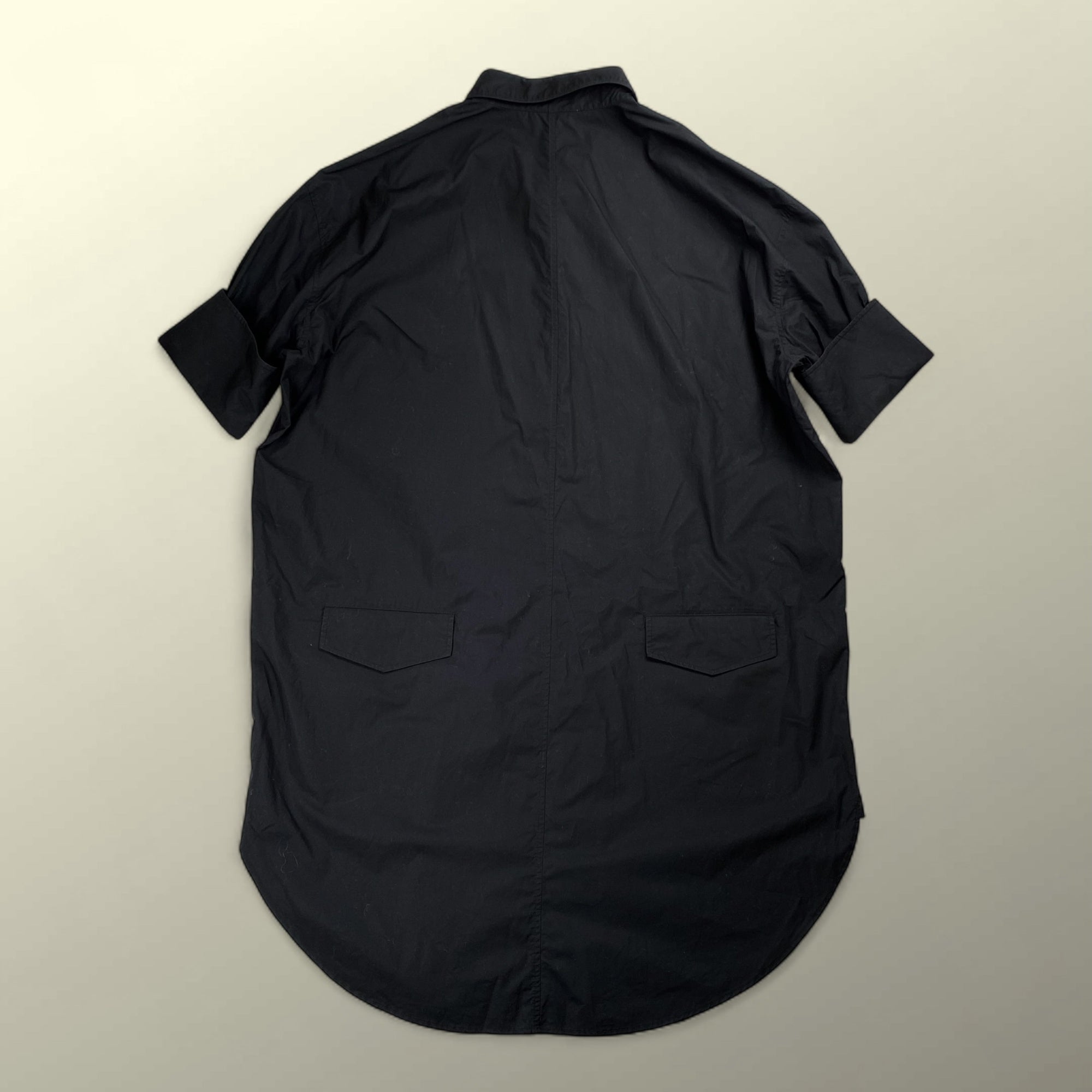 Acne Studios アクネ ストゥディオズ / ビッグシルエットシャツワンピース コットン100％ 金ボタン 参考定価：39,000+tax SIZE:34