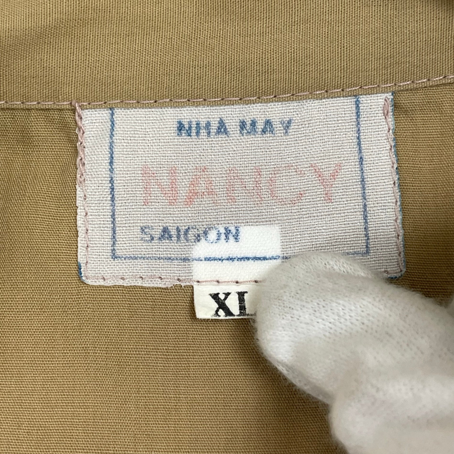 VINTAGE ヴィンテージ / オープンカラーシャツ ベージュ SIZE:XL