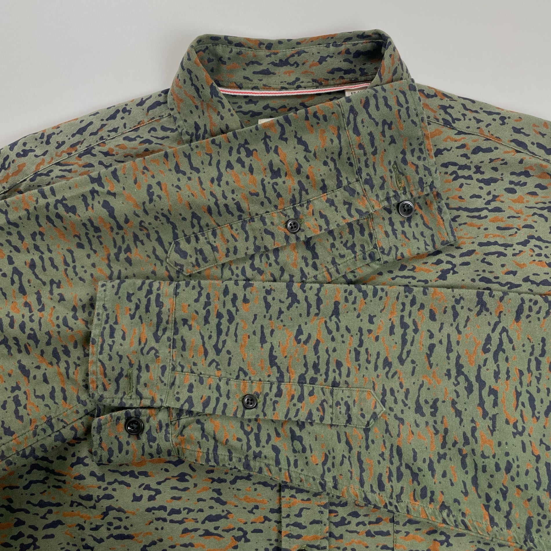 LACOSTE ラコステ / 迷彩柄 オックスシャツ SIZE:M