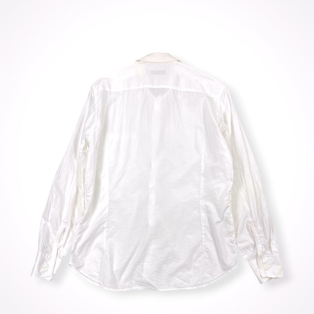 ERMANNO SCERVINO / 異素材MIXシャツ 参考定価：75,000程度 SIZE:L程度