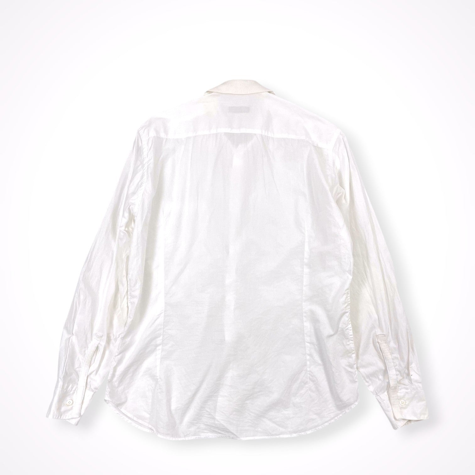 ERMANNO SCERVINO / 異素材MIXシャツ 参考定価：75,000程度 SIZE:L程度