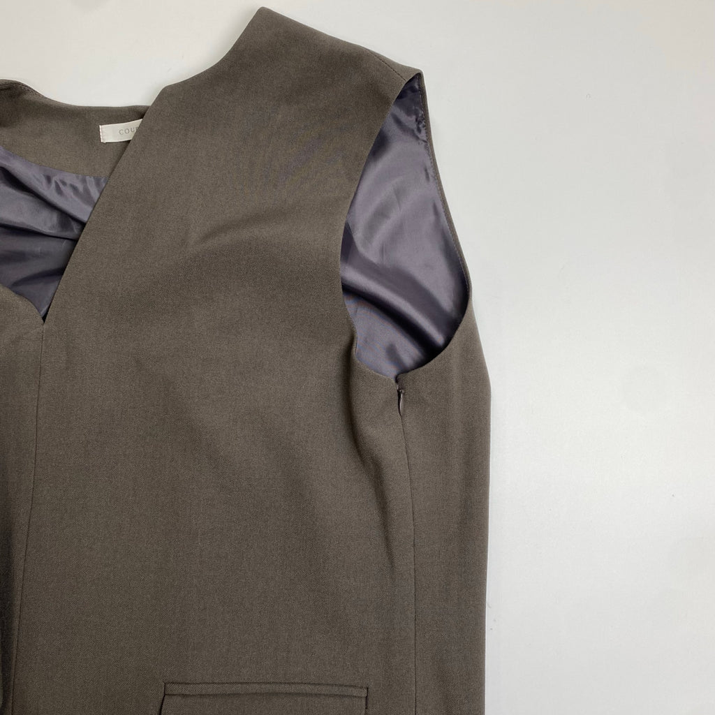 COUPE LE COEUR クープ ル クール fint / キーネックジャンパースカート 参考定価：17,000+tax SIZE:FREE