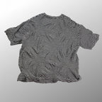 MAISON SPECIAL メゾンスペシャル / Links Jacquard Border Oversized Crew Neck T-shirt ボーダー Tシャツ SIZE：2(L程度)