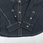 vanson / 刺し子デザインシャツジャケット 未使用品 参考定価：14,800+tax SIZE：L