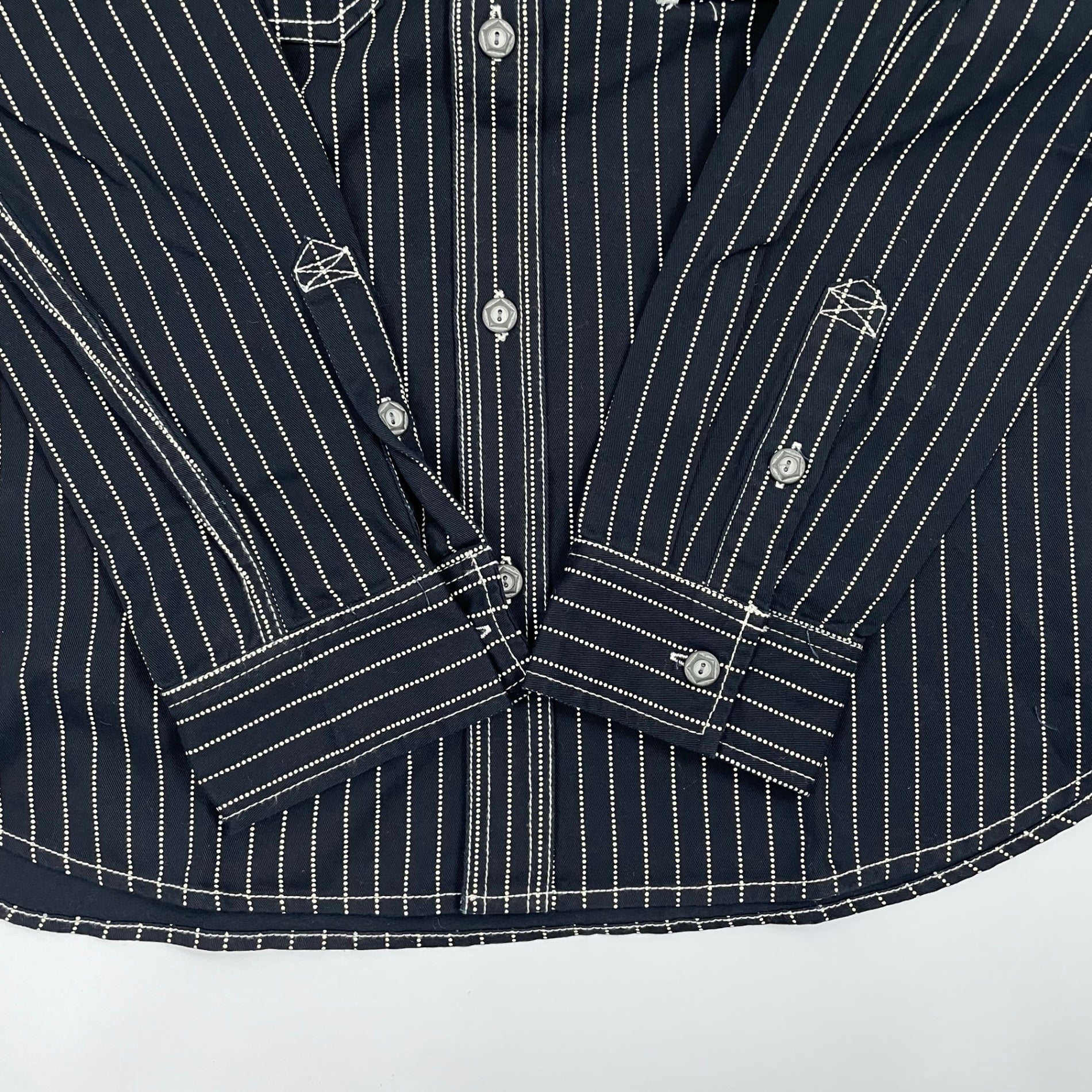 vanson / 刺し子デザインシャツジャケット 未使用品 参考定価：14,800+tax SIZE：L