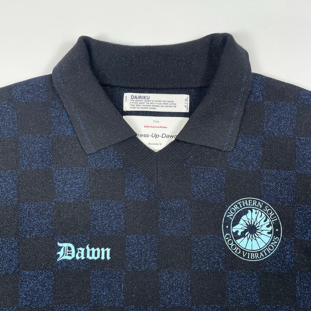 DAIRIKU / Lame Soccer Uniform Knit Pullover 参考定価：32,000+tax SIZE:FREE