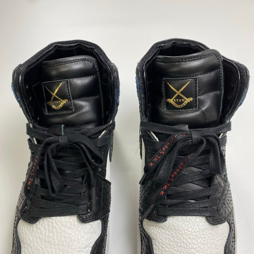 STAN GLS スタン ジーエルエス S.CURVE STUDIO / AJ1 TRAVIS パイソンカスタム 参考定価：300,000程度 SIZE：9(27cm程度)