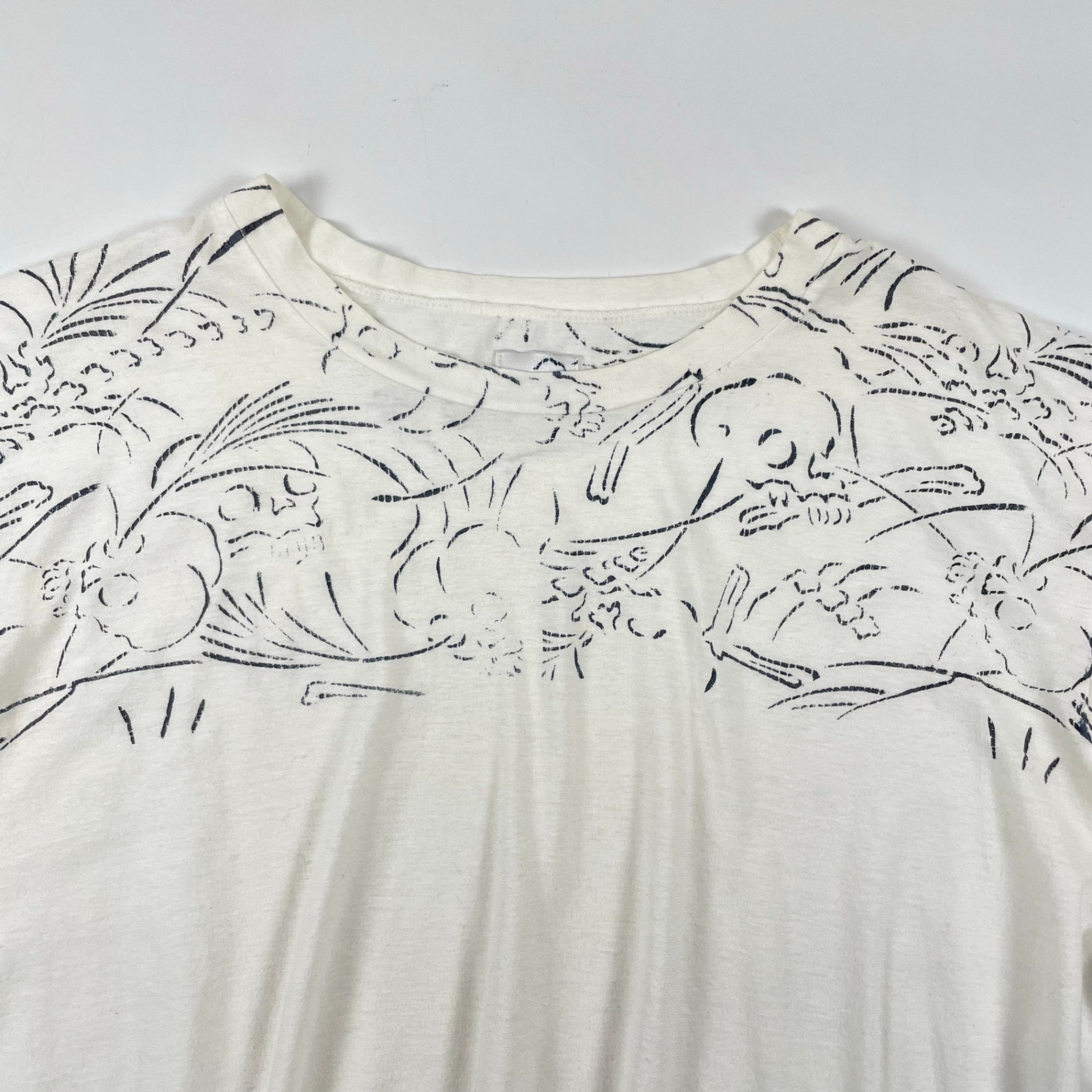JIL SANDER / 浮世絵グラフィックTシャツ SIZE：M程度