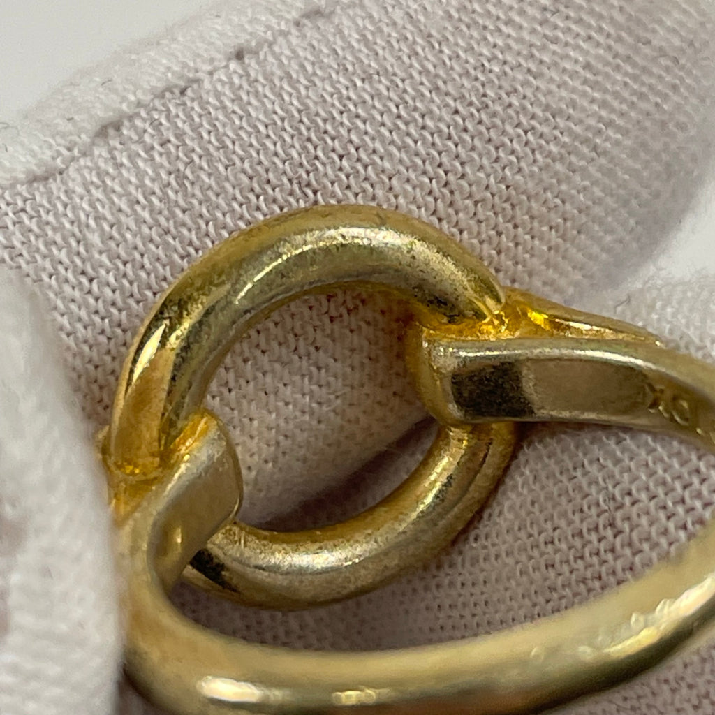 XOLO JEWELRY / Circle Ring K24 Coating SIZE:19号