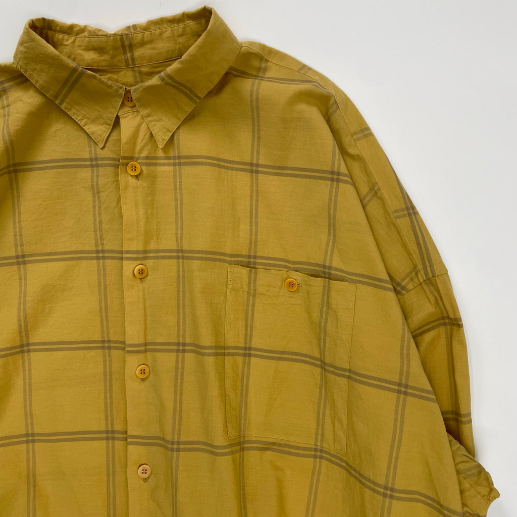 whowhat フーワット / コットンシルク5Xシャツ 参考定価：38,000程度 SIZE:FREE