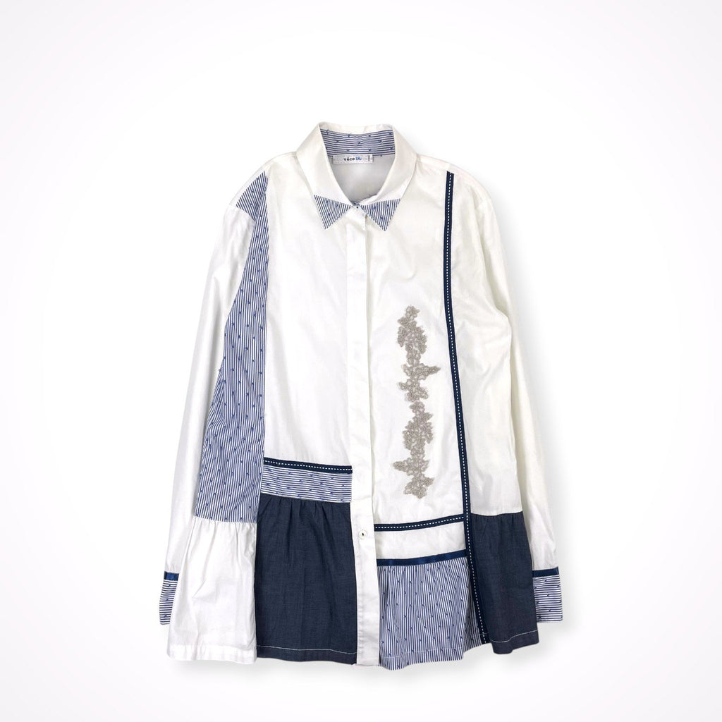 vece blu / クレイジーパターンシャツ 参考定価：35,000程度 SIZE:M