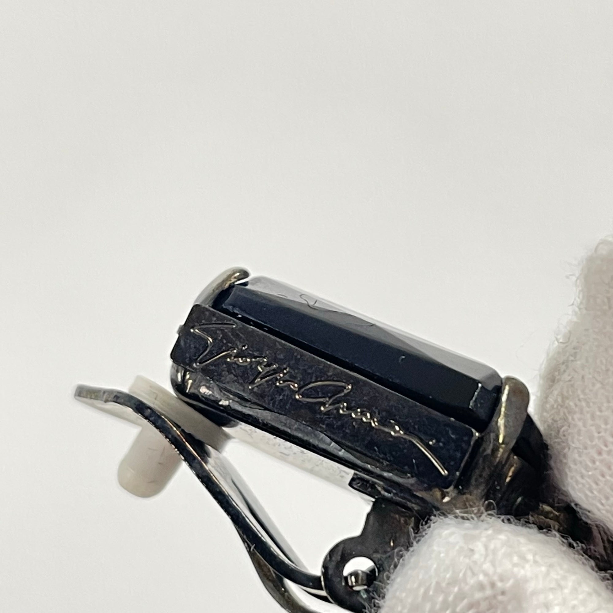 GIORGIO ARMANI / ティアドロップイヤリング 参考定価：75,000程度