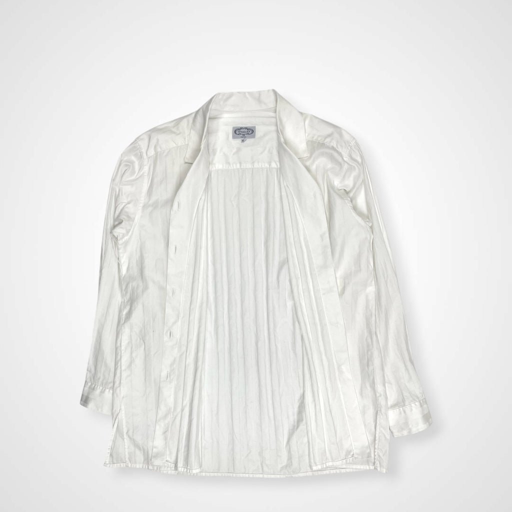 VINTAGE ヴィンテージ / オープンカラーシャツ ホワイト スイス製 SIZE:40