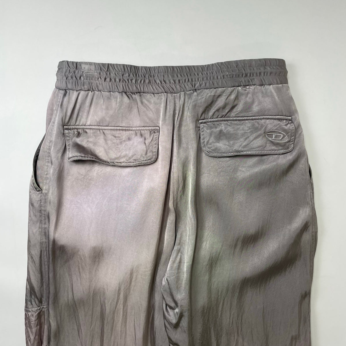 DIESEL / P-Marty Oversized Satin Cargo Pants 参考定価：55,000+tax SIZE:46