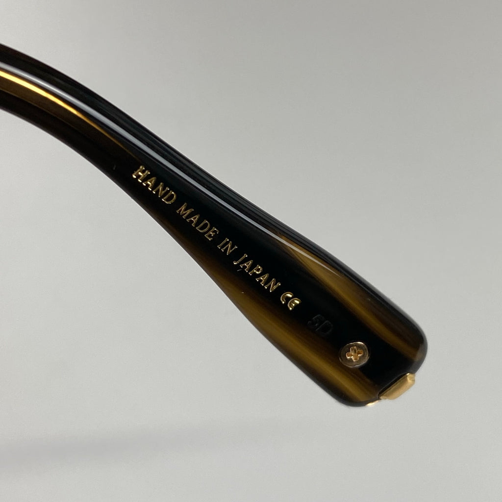 2025年夏発売 金子眼鏡 K18ライン / K18 メタルアイウェア 度なしクリアレンズ KMG-20 参考定価：132,000+tax