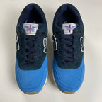 【未使用】 Sangacio サンガッチョ / BLUE × NAVY カウレザースニーカー 参考定価：24,000+tax SIZE:27cm