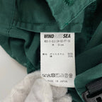 WIND AND SEA ウィンダンシー / エンブロイダリーショーツ グリーン 参考定価：16,000程度 SIZE:M
