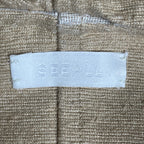 SEEALL シーオール / NIGHT DESERT TYPE PARKA シルク100％ ミリタリーパーカー ジャケット 参考定価：50,000程度 SIZE:44