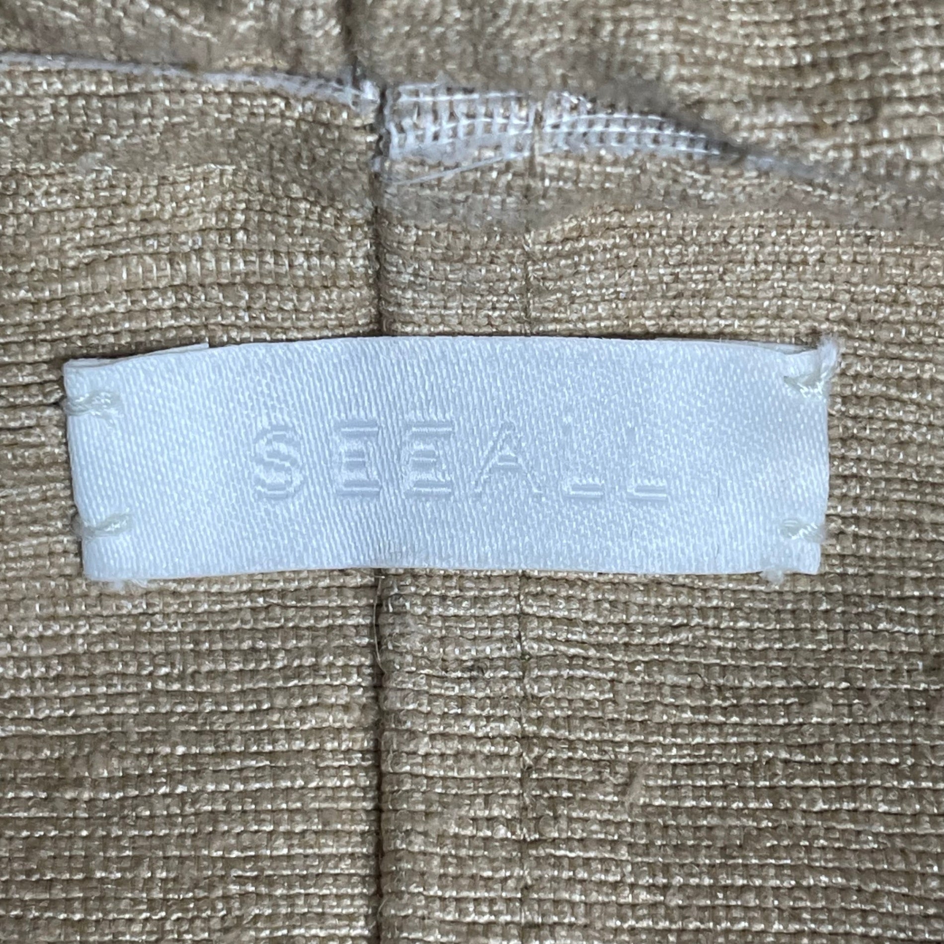 SEEALL シーオール / NIGHT DESERT TYPE PARKA シルク100％ ミリタリーパーカー ジャケット 参考定価：50,000程度 SIZE:44